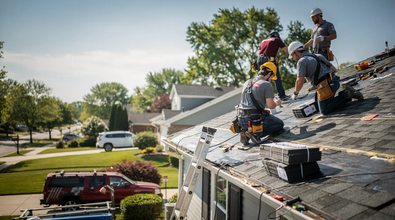 Roof Repair in Maywood, IL around you